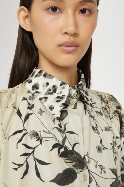 Fashion Antonio Marras Abito Camicia Stampa Tropicale