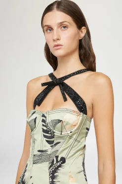 Online Antonio Marras Abito Lungo Stampa Ibiscus
