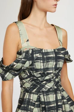 Clearance Antonio Marras Abito Midi Quadri