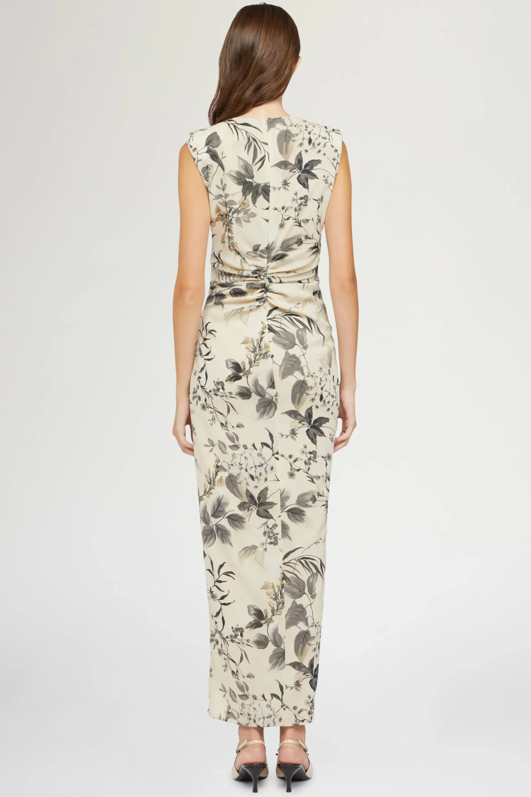 Sale Antonio Marras Abito Midi Stampa Tropicale