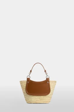 Online Antonio Marras Borsa di Paglia Media Marrone