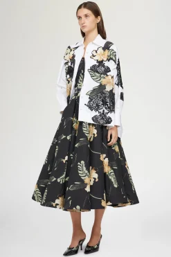 Clearance Antonio Marras Camicia Bianca Ibiscus Patchworks