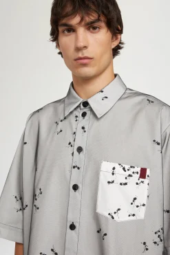 Best Antonio Marras Camicia con Stampa Formiche
