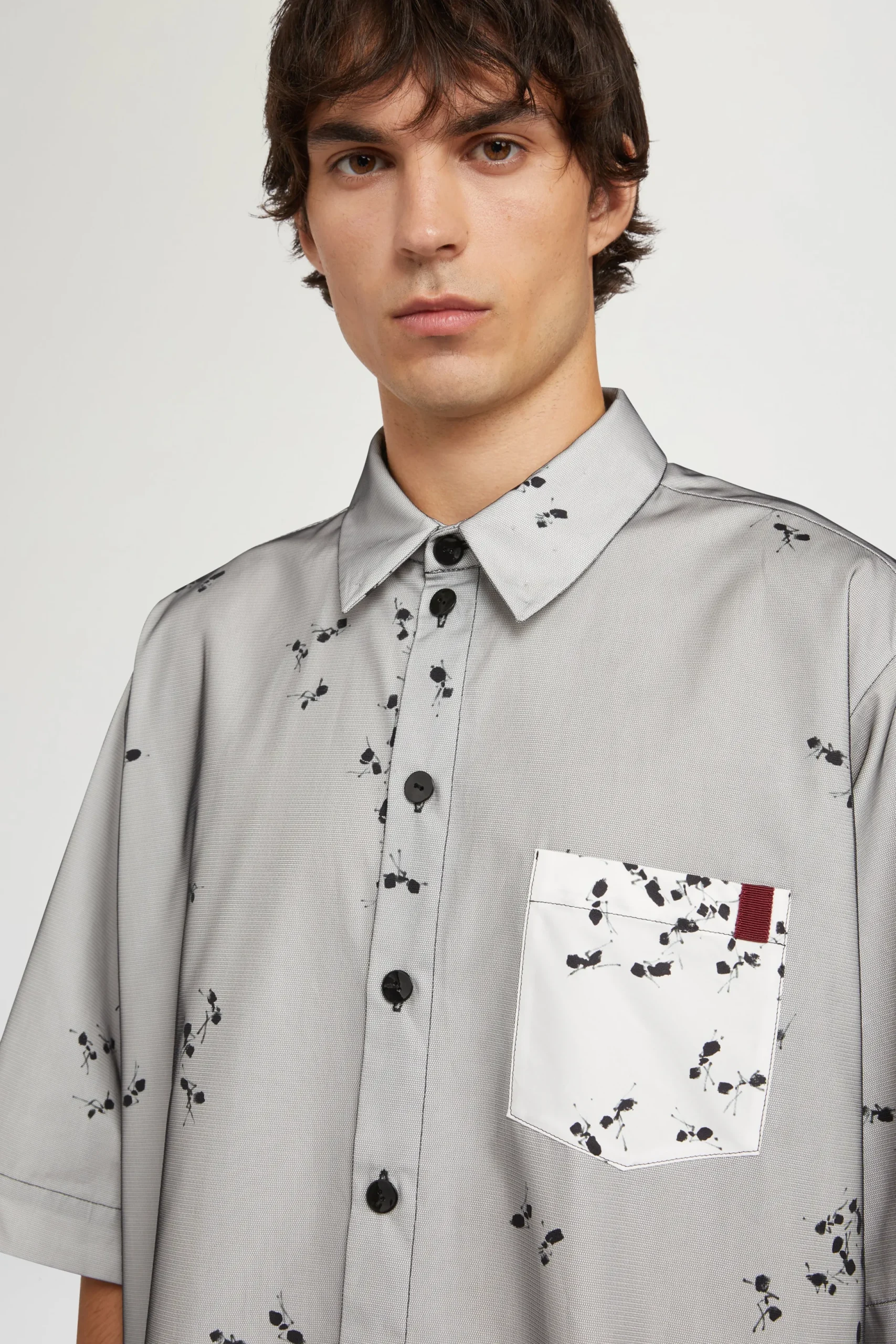 Best Antonio Marras Camicia con Stampa Formiche