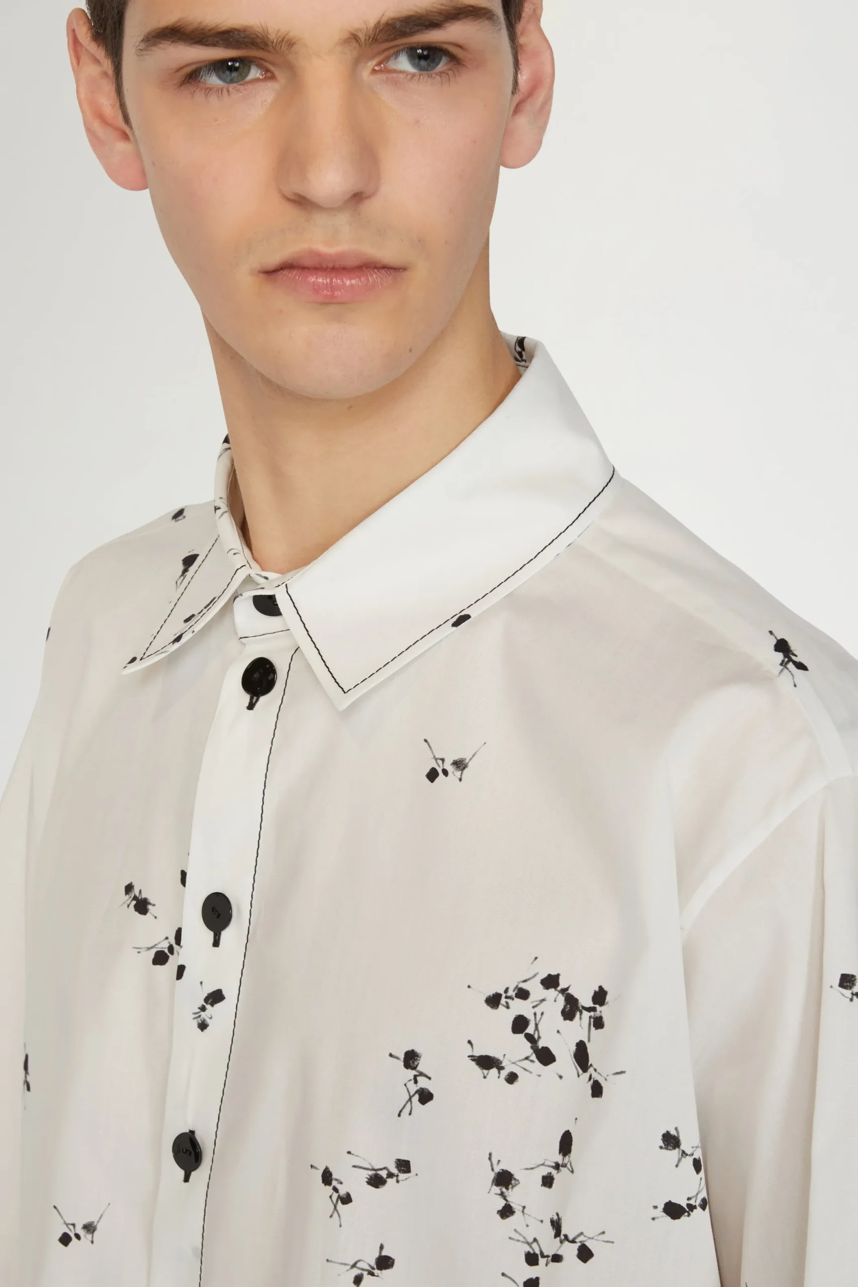 Best Antonio Marras Camicia con Stampa Formiche