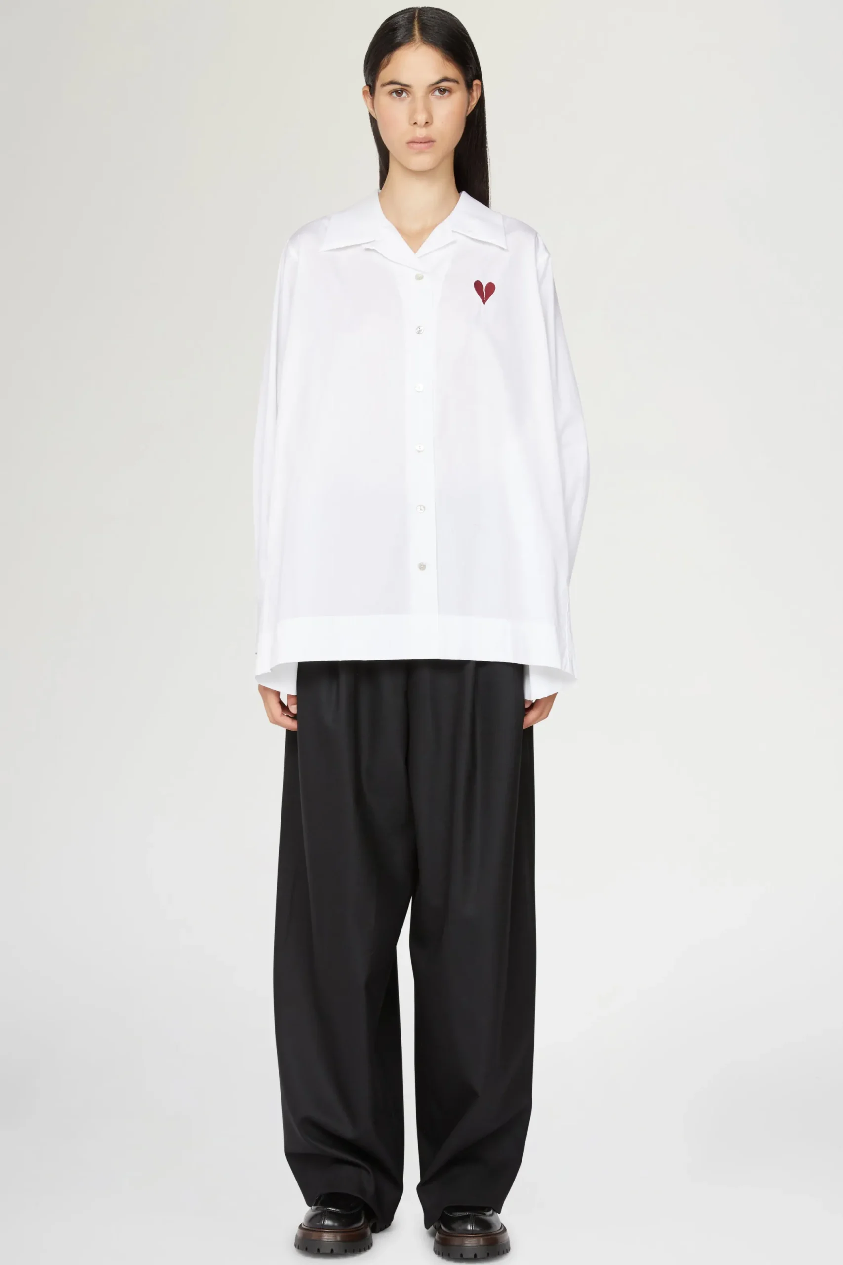 Clearance Antonio Marras Camicia Cuore Spezzato Bianca
