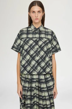 Outlet Antonio Marras Camicia Maniche Corte Quadri