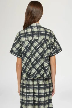 Outlet Antonio Marras Camicia Maniche Corte Quadri