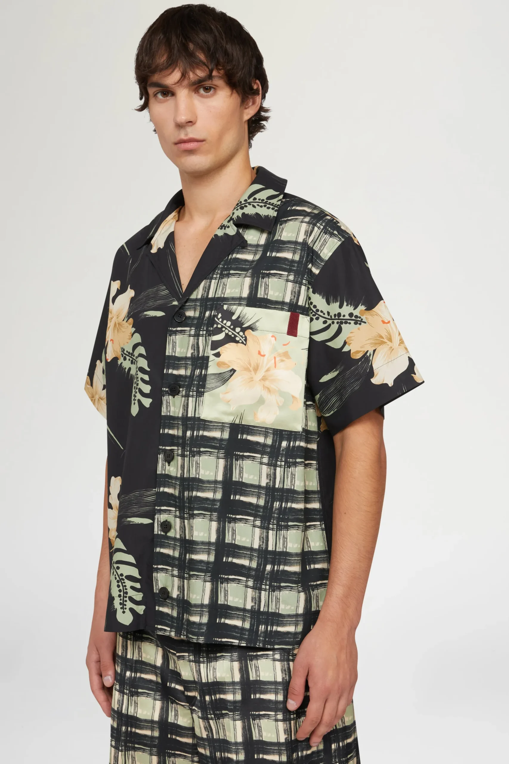Fashion Antonio Marras Camicia stampa Floreale e Quadri