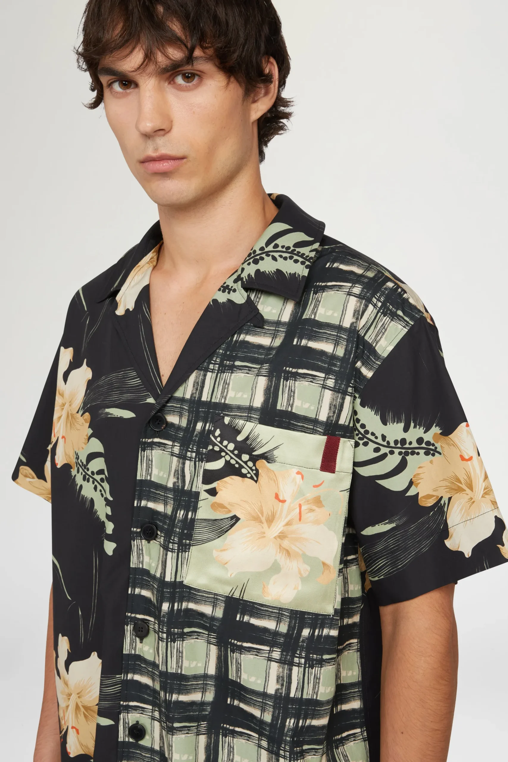 Fashion Antonio Marras Camicia stampa Floreale e Quadri