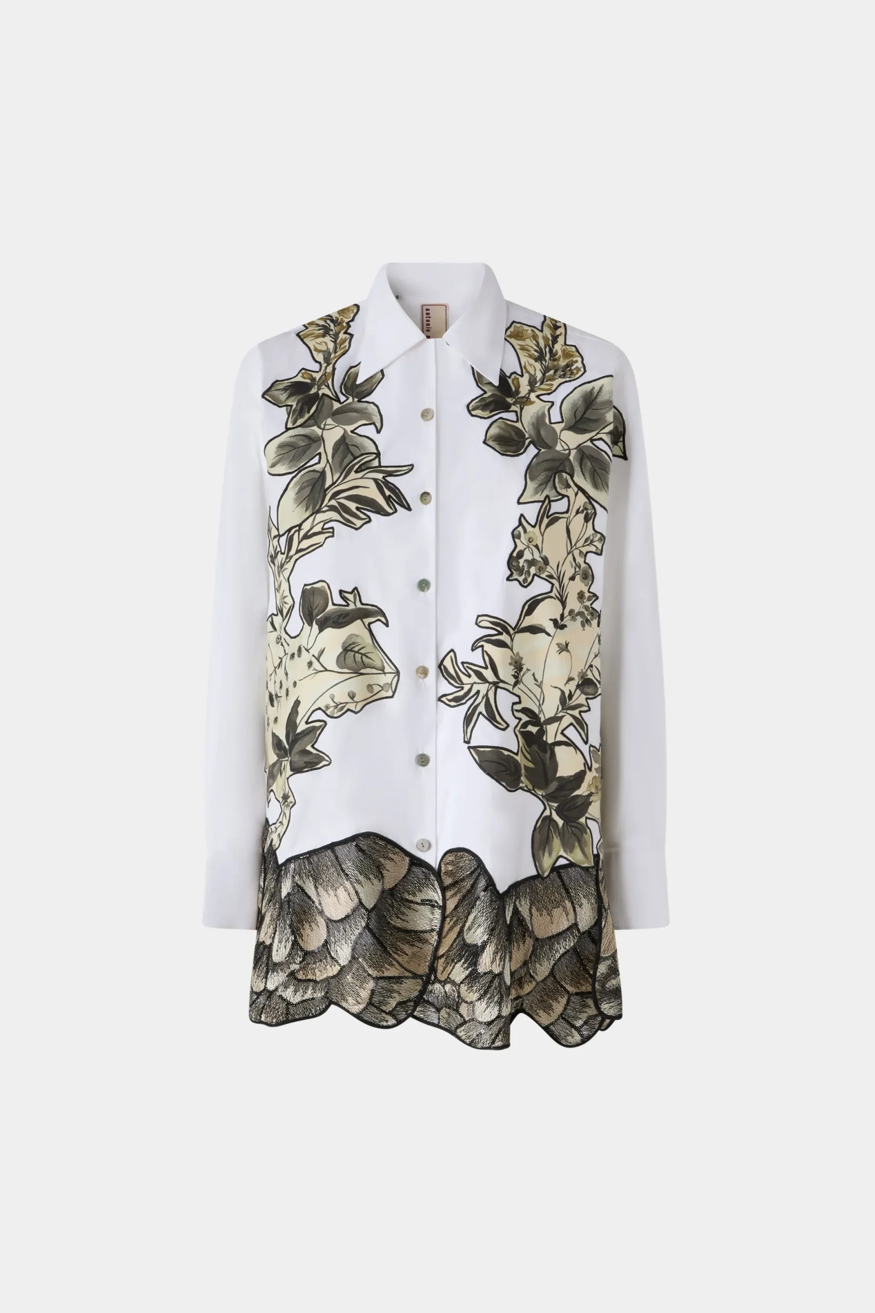 Clearance Antonio Marras Camicia Stampa Tropicale e Animalier