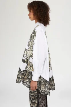 Clearance Antonio Marras Camicia Stampa Tropicale e Animalier