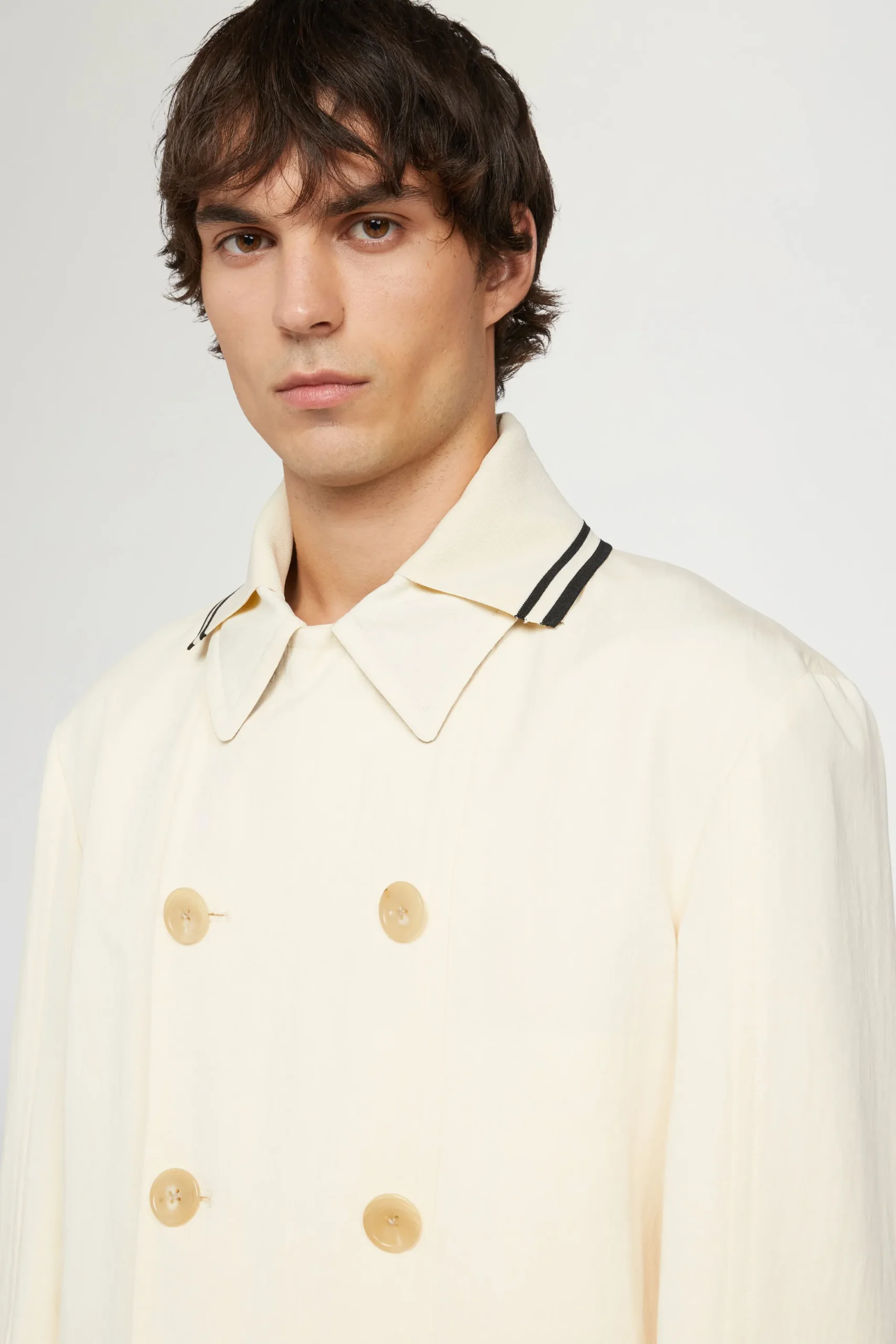 New Antonio Marras Cappotto Doppiopetto Crema