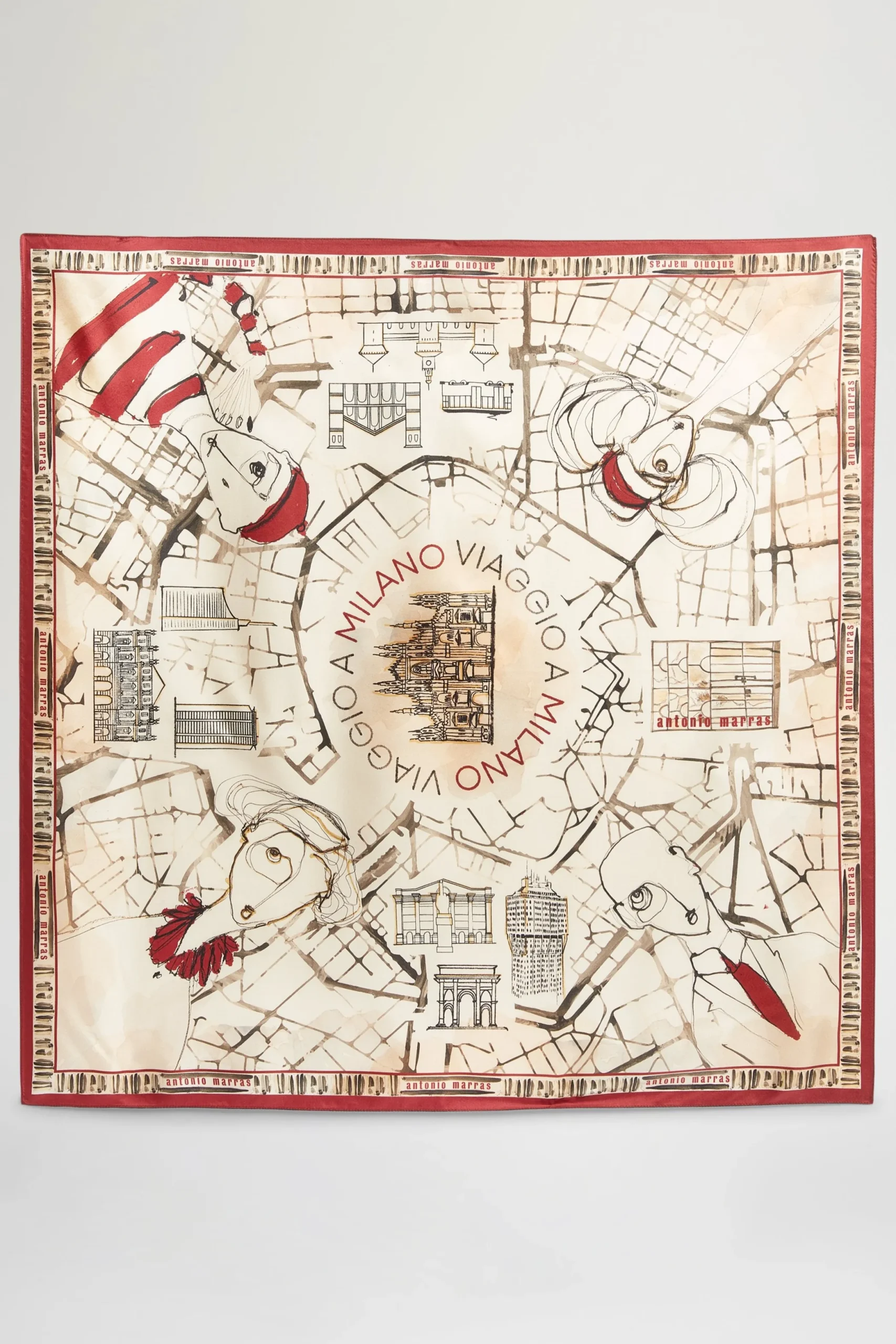 Outlet Antonio Marras Foulard Milano