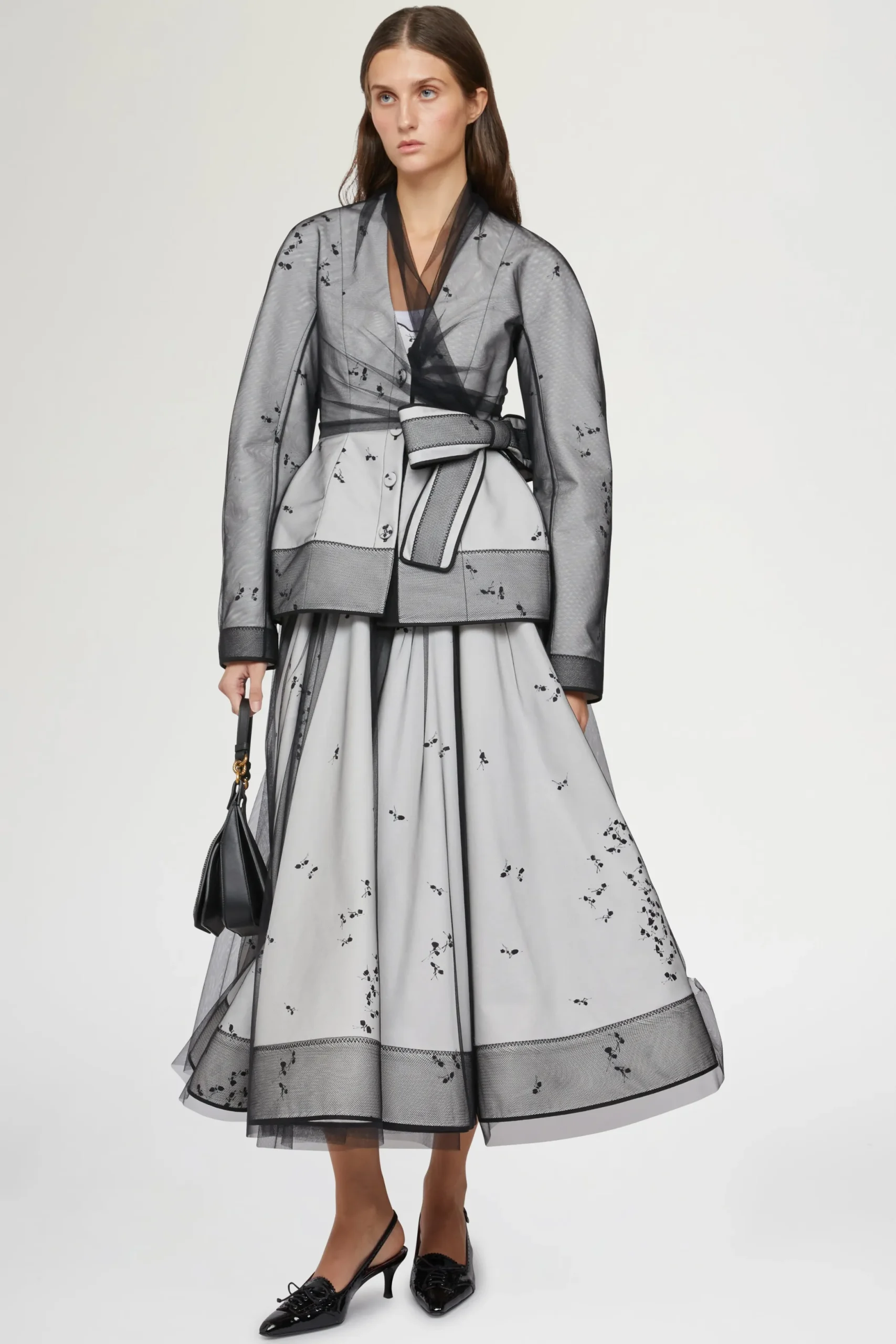 New Antonio Marras Giacca Duchesse stampa Formiche