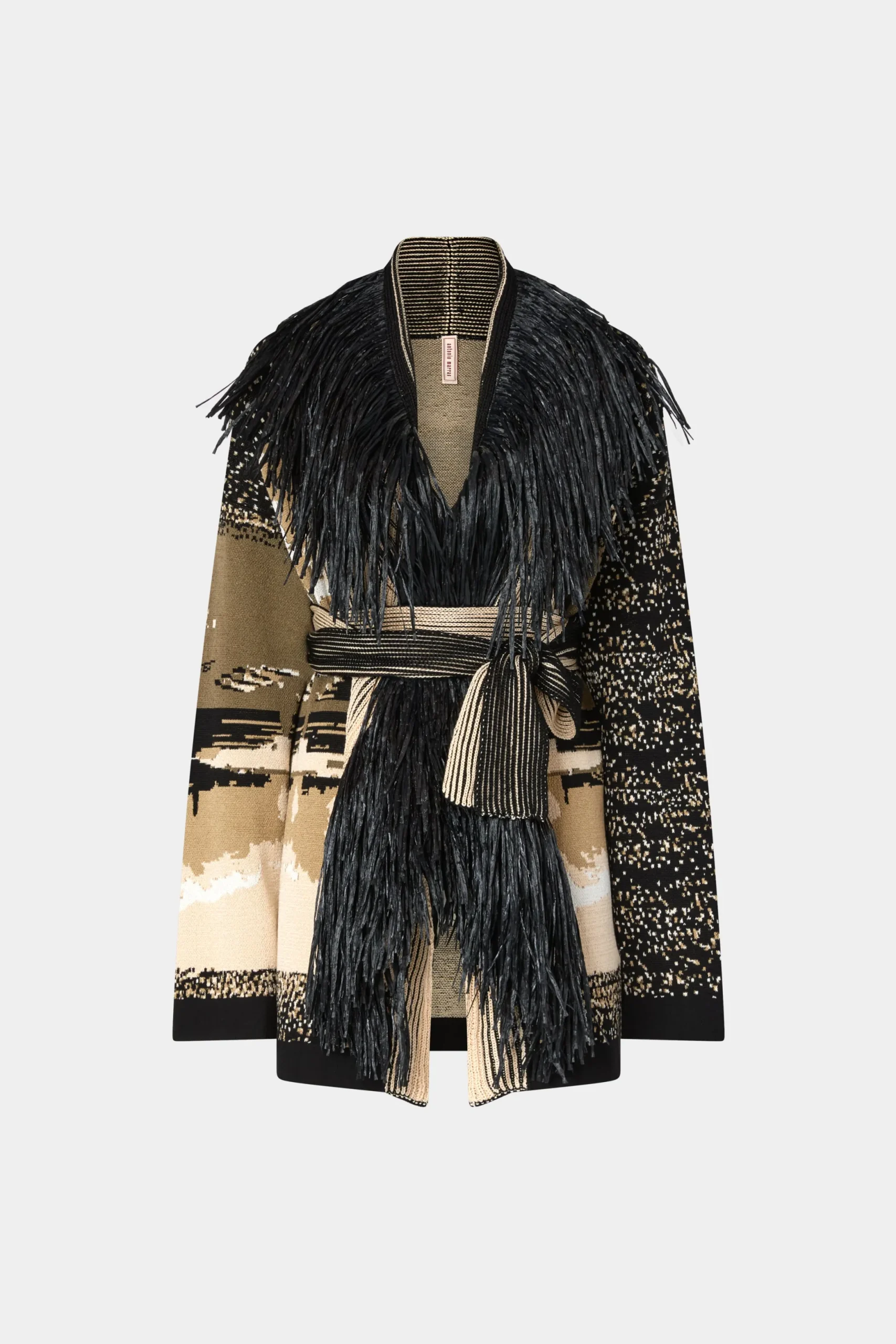 Outlet Antonio Marras Giacca in maglia con Frange