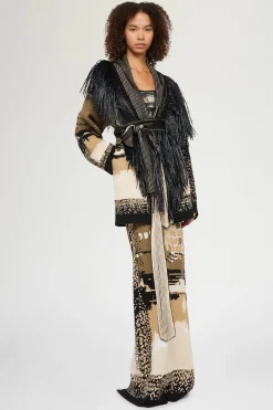 Outlet Antonio Marras Giacca in maglia con Frange