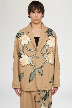 Outlet Antonio Marras Giacca Patchworks Ibiscus