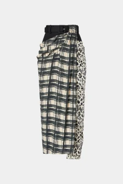 Clearance Antonio Marras Gonna in Seta Drappeggiata