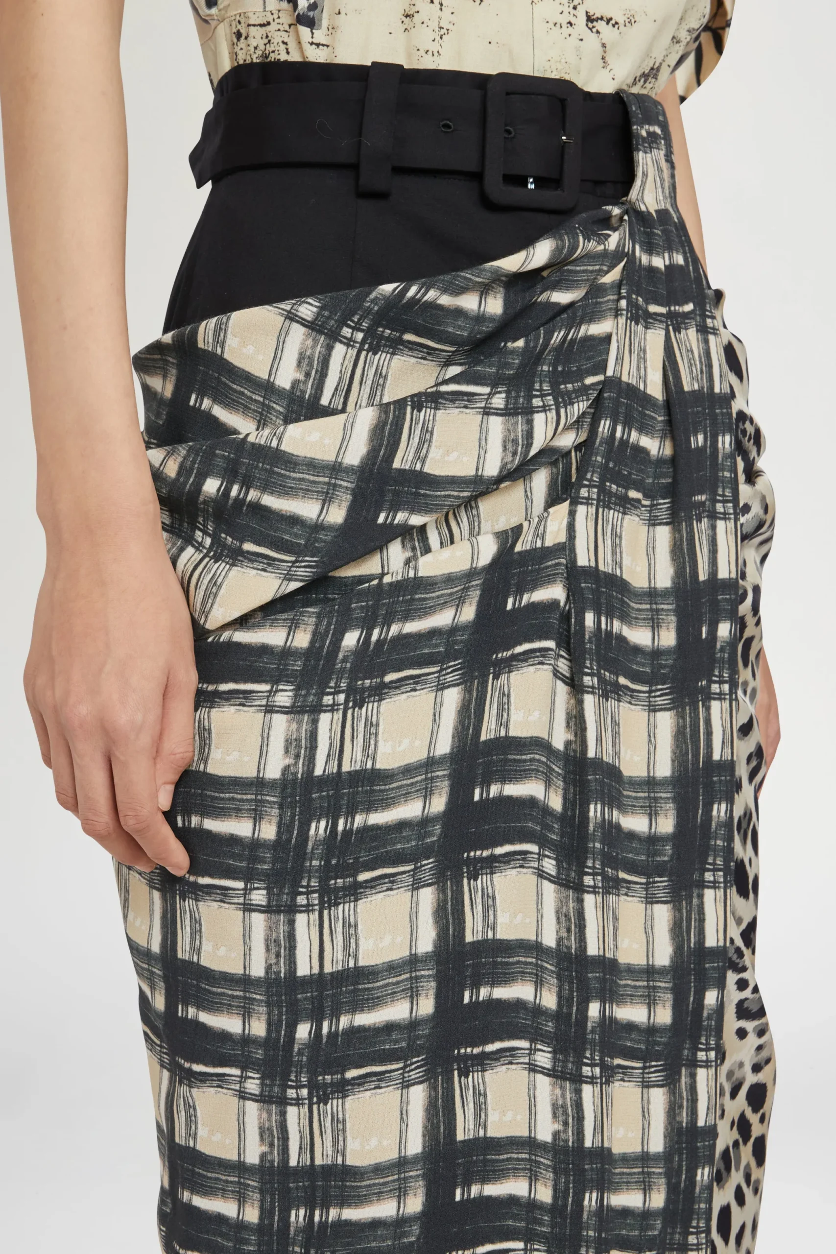 Clearance Antonio Marras Gonna in Seta Drappeggiata
