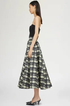 Online Antonio Marras Gonna Midi a Pieghe Quadri