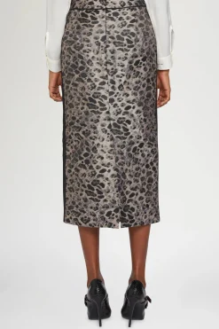 New Antonio Marras Gonna Midi Stampa Animalier