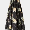 Sale Antonio Marras Gonna Midi Stampa Ibiscus
