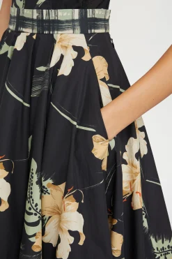 Sale Antonio Marras Gonna Midi Stampa Ibiscus