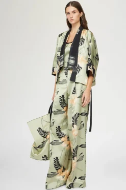 Outlet Antonio Marras Kimono Stampa Ibiscus