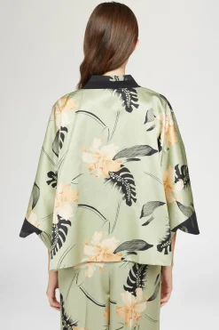 Outlet Antonio Marras Kimono Stampa Ibiscus