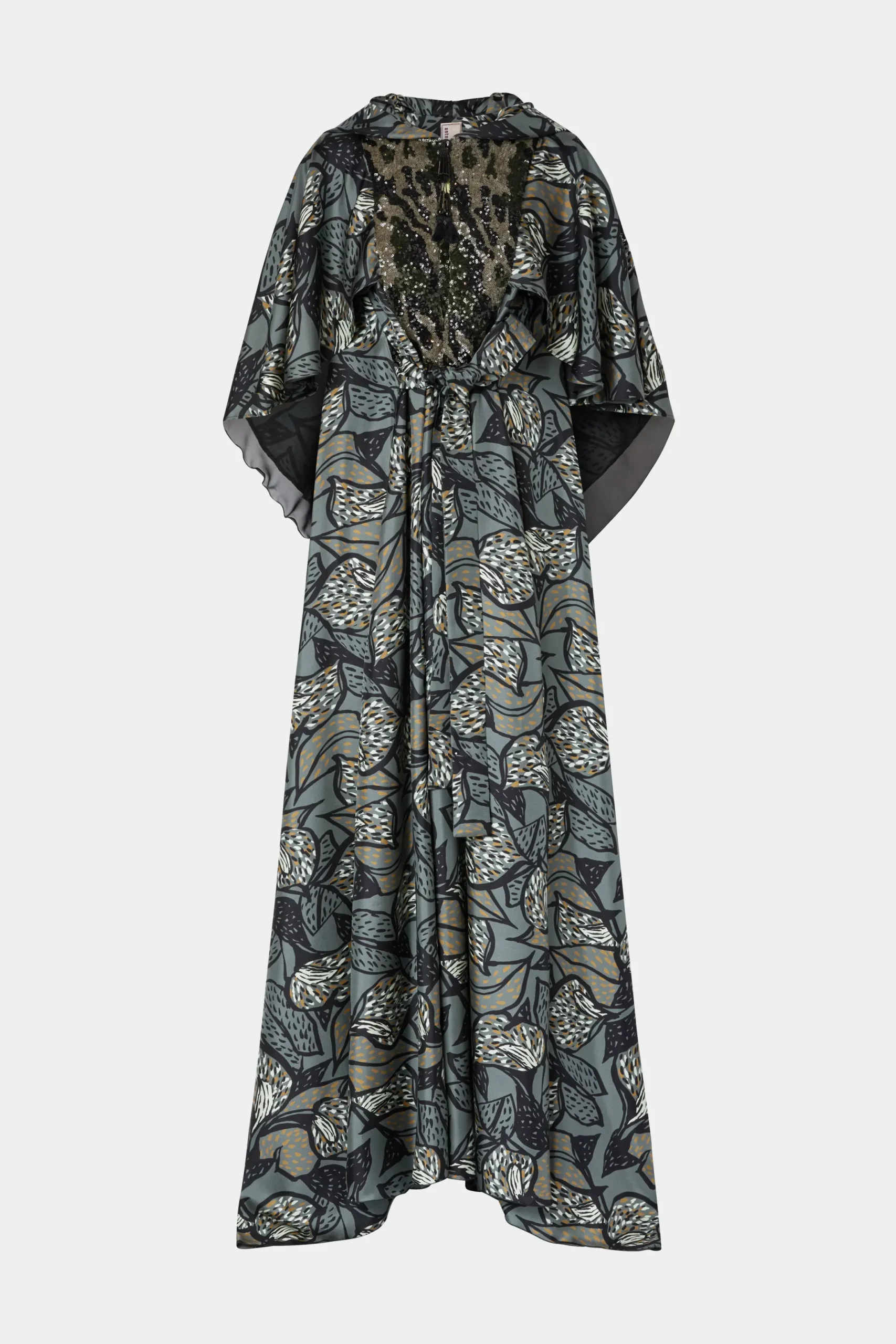 Fashion Antonio Marras Maxi Abito Foresta Tropicale