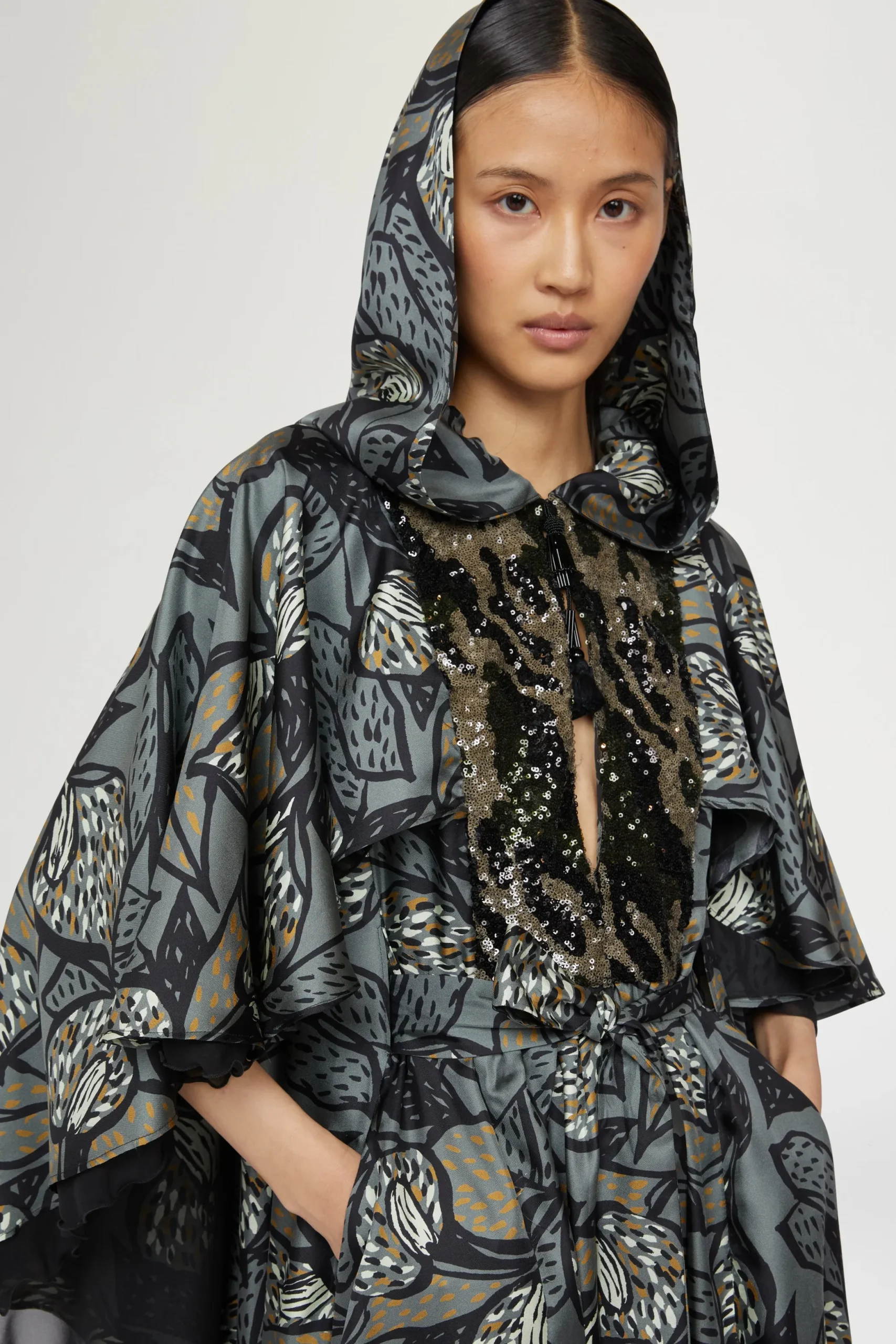 Fashion Antonio Marras Maxi Abito Foresta Tropicale