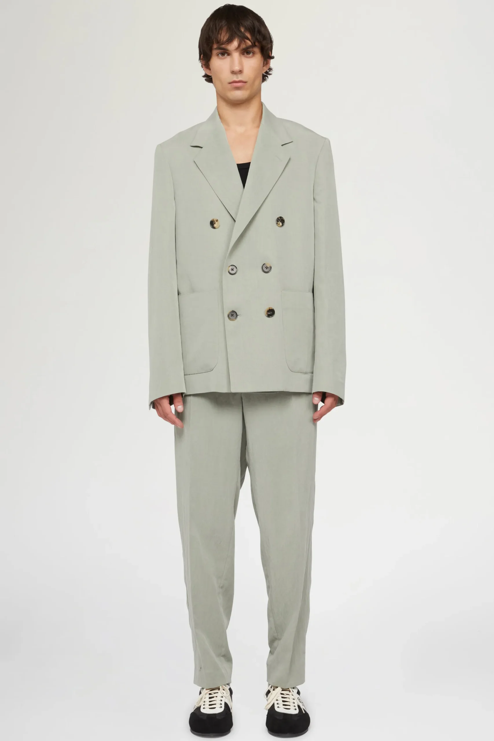 Clearance Antonio Marras Pantaloni Dritti Verde Salvia
