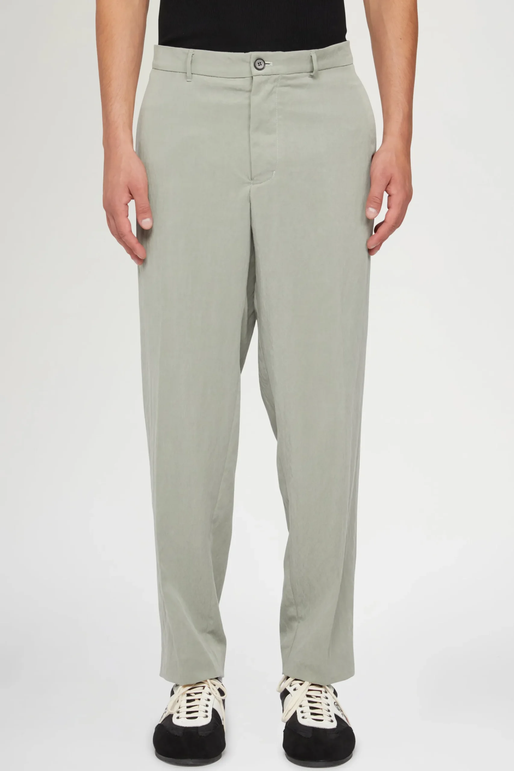 Clearance Antonio Marras Pantaloni Dritti Verde Salvia