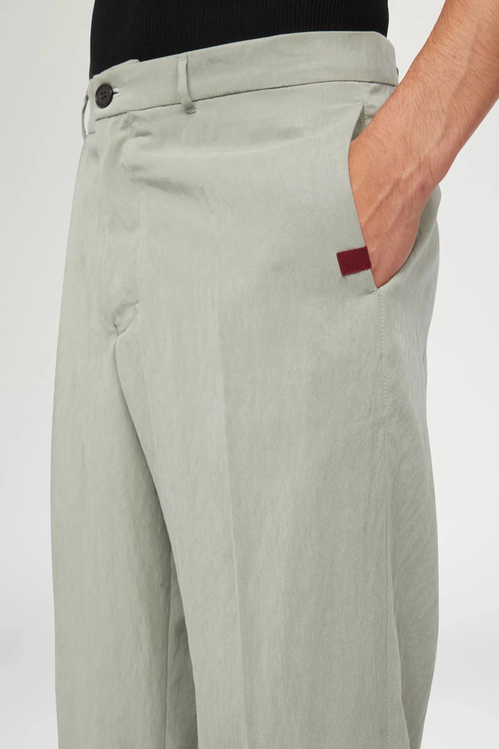 Clearance Antonio Marras Pantaloni Dritti Verde Salvia