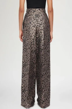 Fashion Antonio Marras Pantaloni Palazzo Stampa Animalier
