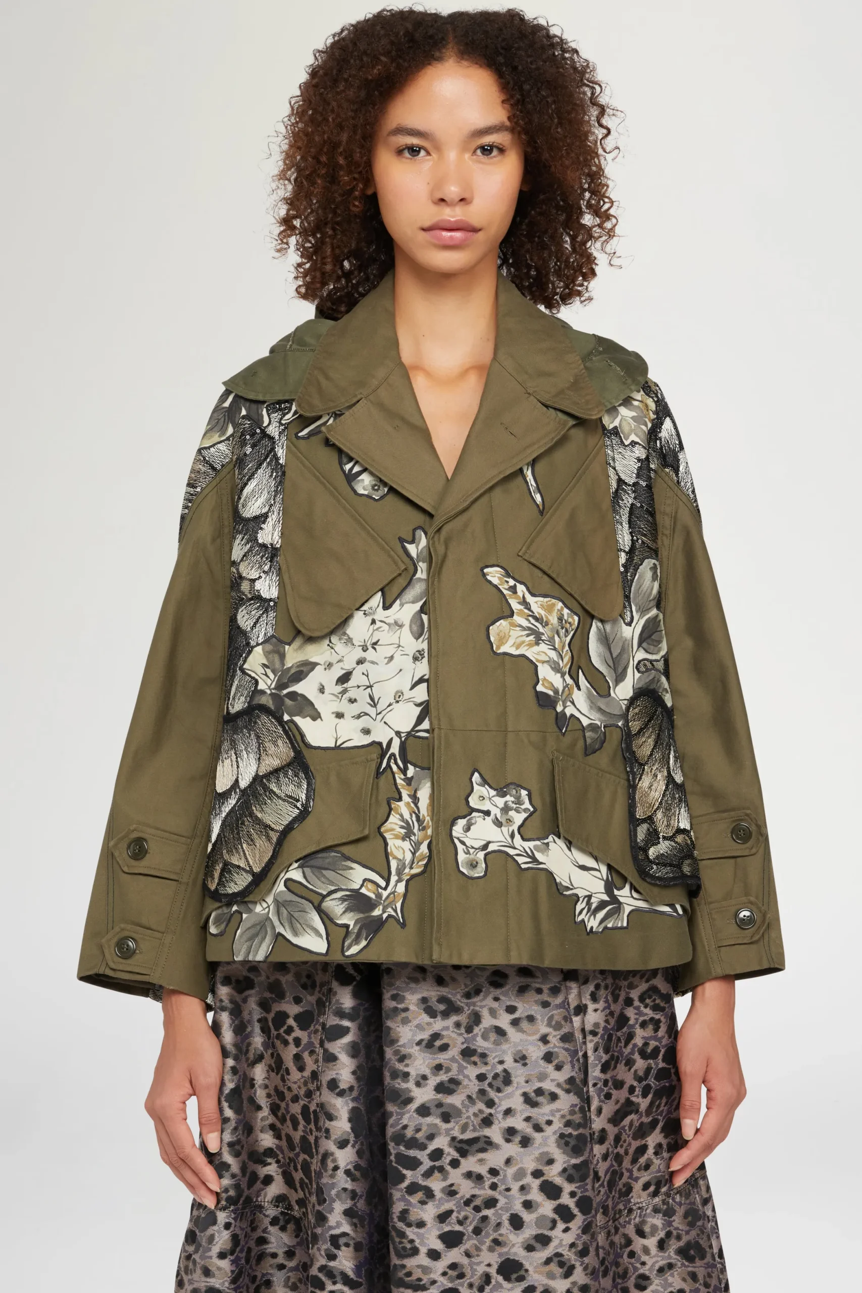 New Antonio Marras Parka Patchworks Tropical