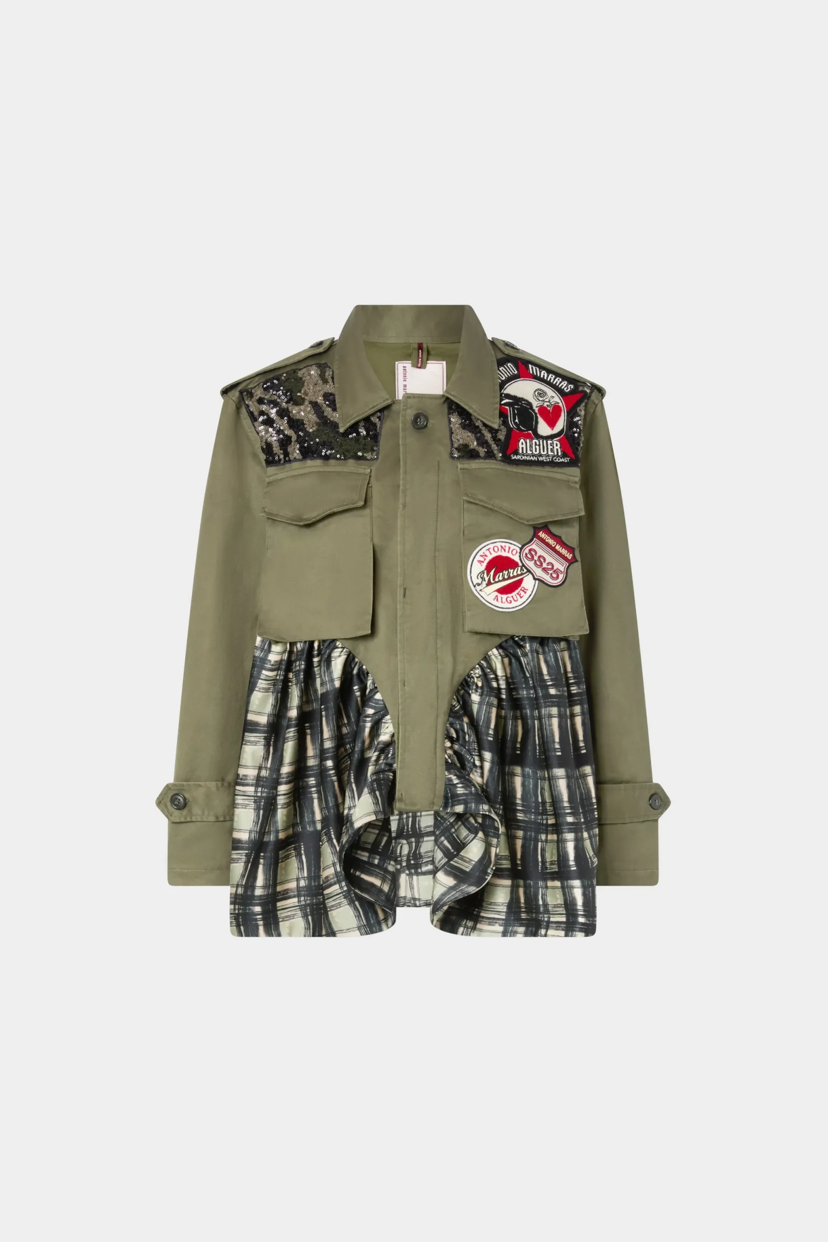 Sale Antonio Marras Parka Quadri