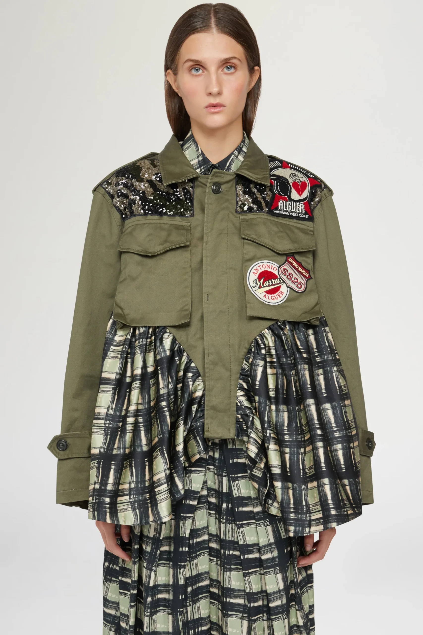 Sale Antonio Marras Parka Quadri