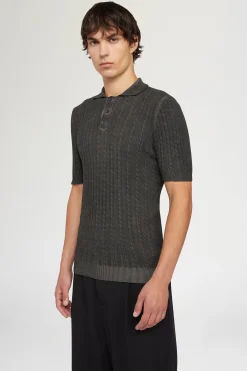 Online Antonio Marras Polo in Maglia Grigia