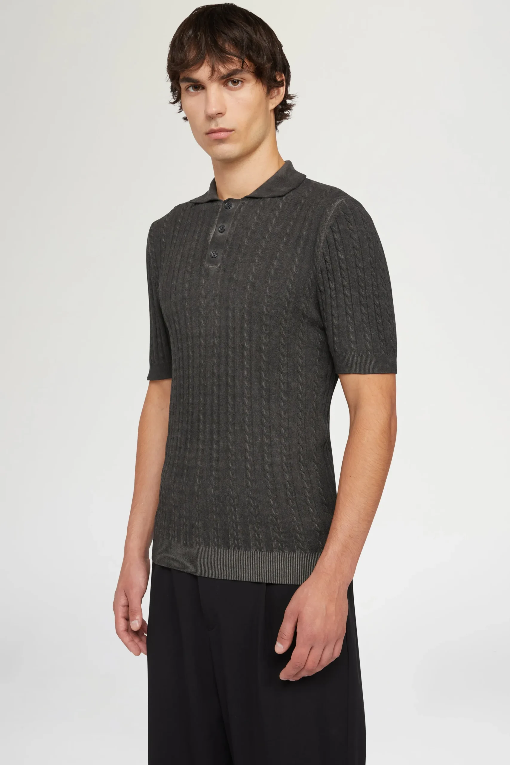 Online Antonio Marras Polo in Maglia Grigia