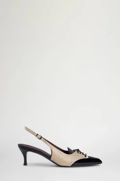 Online Antonio Marras Slingback Nere & Ecrù