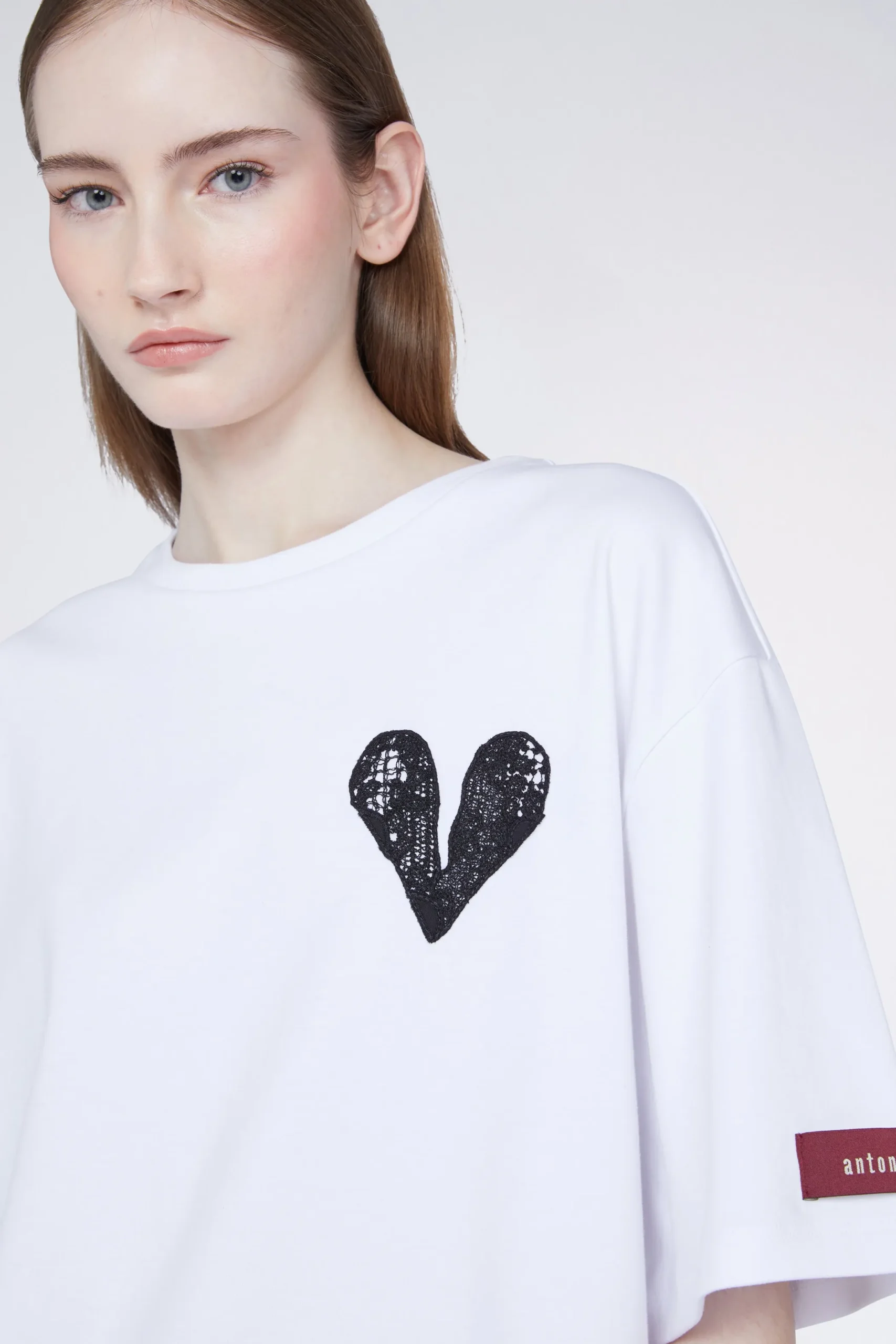 Online Antonio Marras T-shirt Cuore Bianca