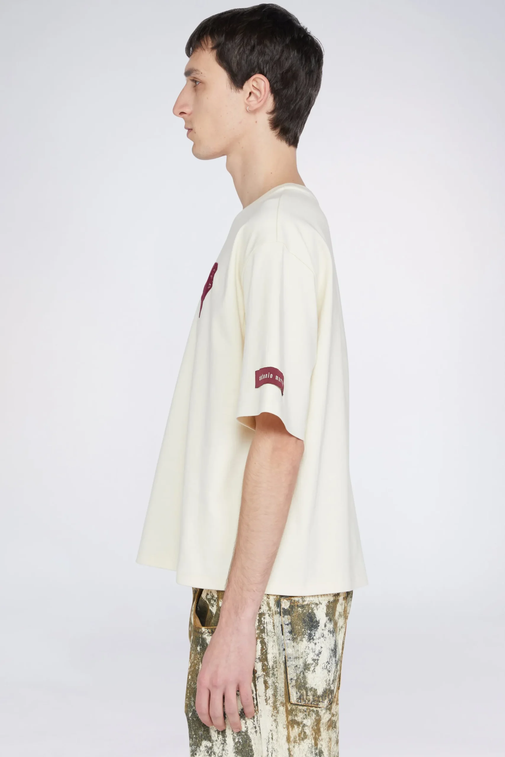 Best Antonio Marras T-shirt Cuore Crema