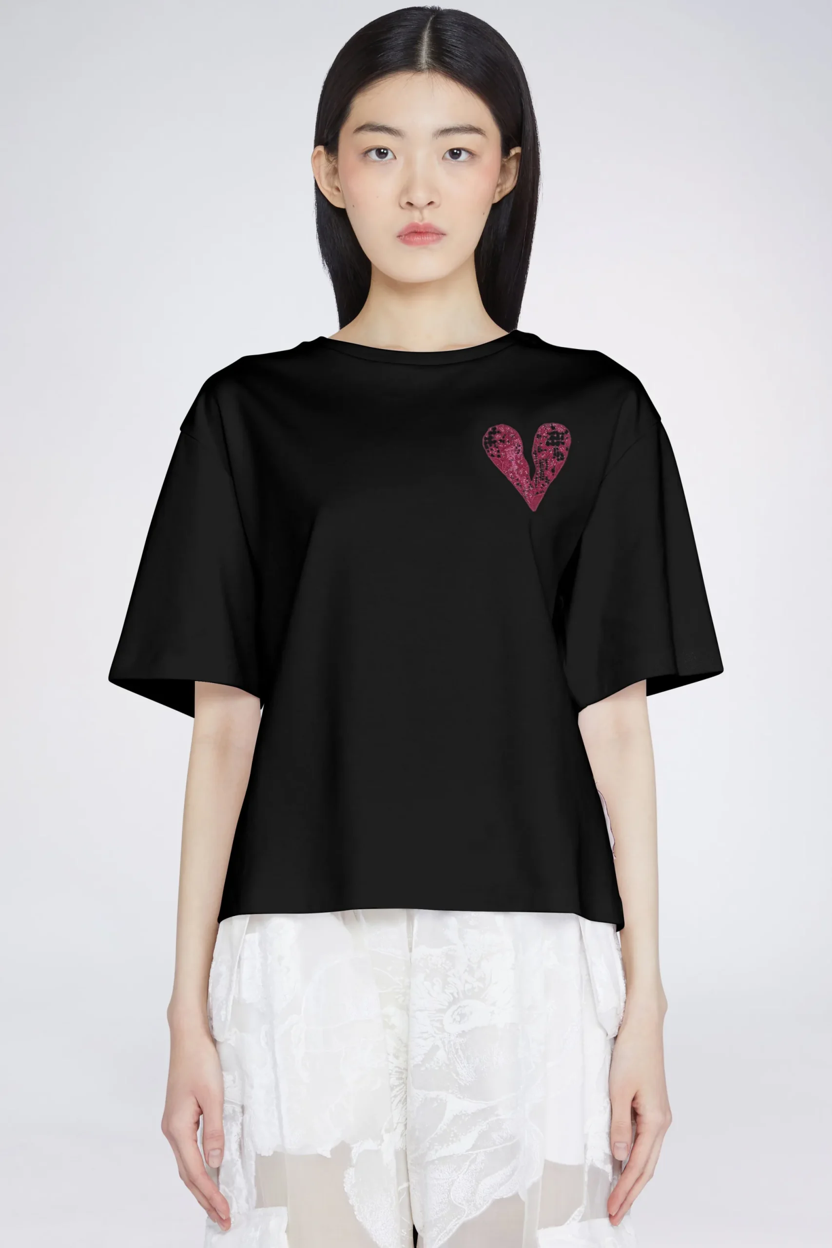 Discount Antonio Marras T-shirt Cuore Nera