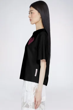 Discount Antonio Marras T-shirt Cuore Nera