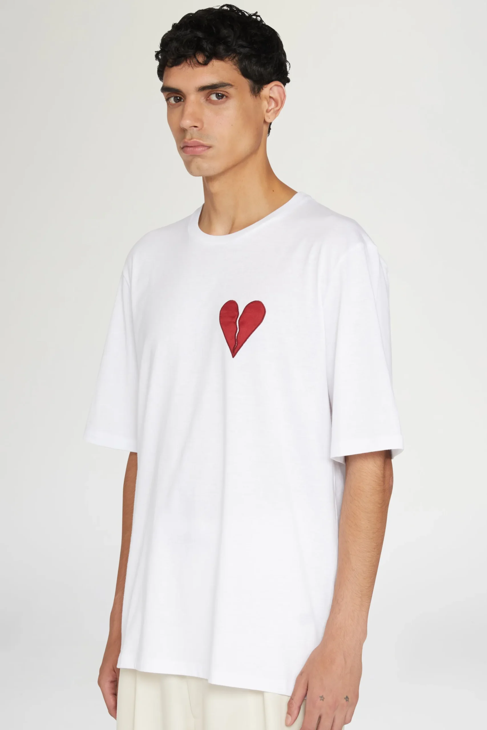 Online Antonio Marras T-shirt Cuore Spezzato Bianca
