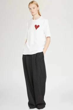 Fashion Antonio Marras T-shirt Cuore Spezzato Bianca