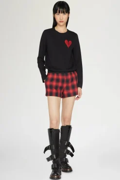 Fashion Antonio Marras T-shirt Cuore Spezzato Lunga Nera