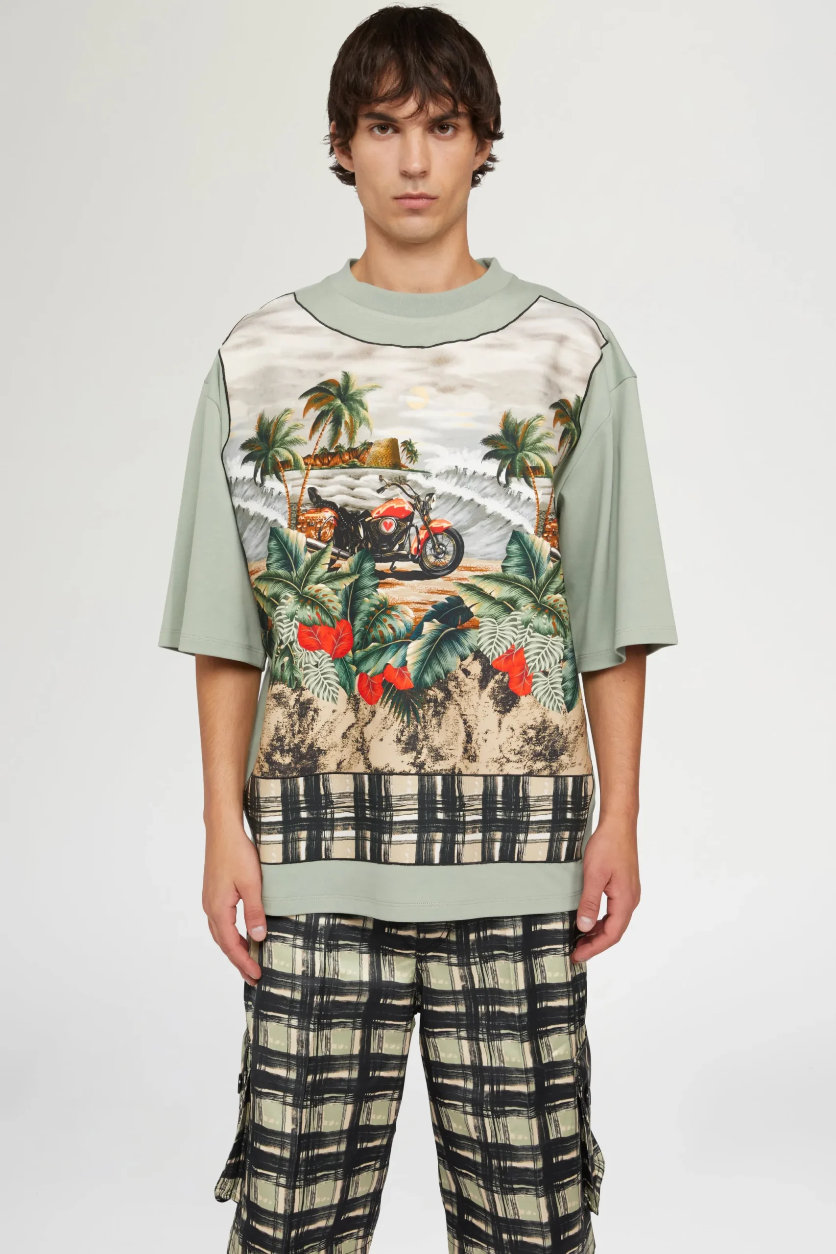 Fashion Antonio Marras T-shirt in Cotone Verde